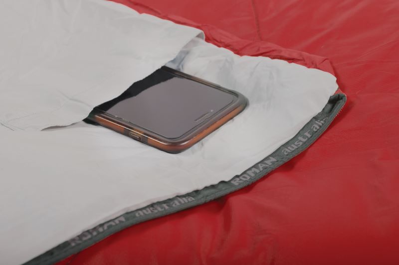 Roman Palm I +10°C Sleeping Bag - Fiery Red Sleeping Bag