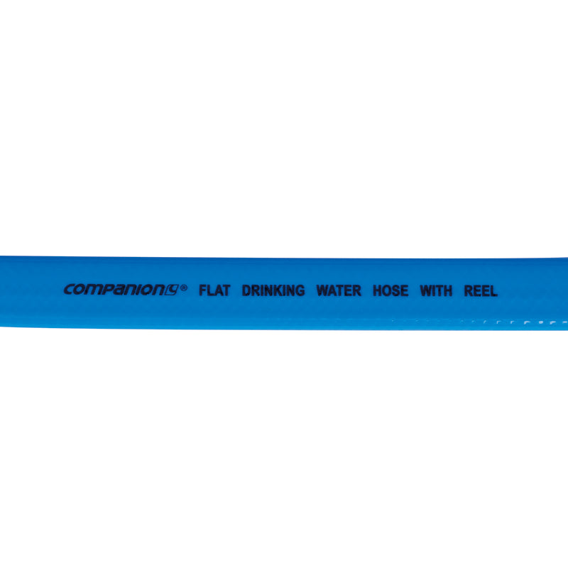 Companion Flat Drinking Water Hose with Reel