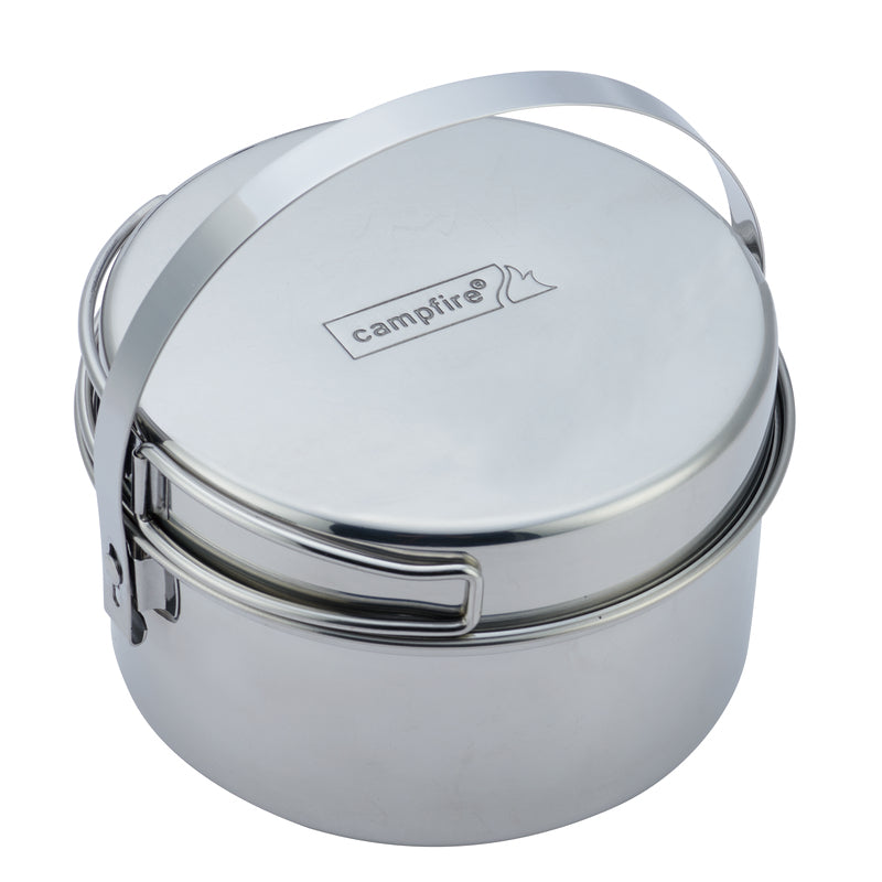 Campfire 6pc Stainless Steel Pot Set
