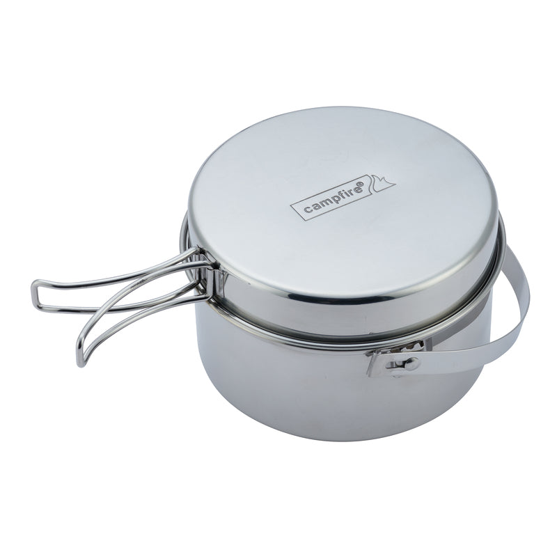 Campfire 6pc Stainless Steel Pot Set