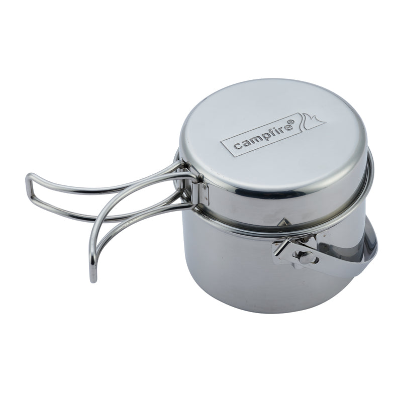 Campfire 6pc Stainless Steel Pot Set