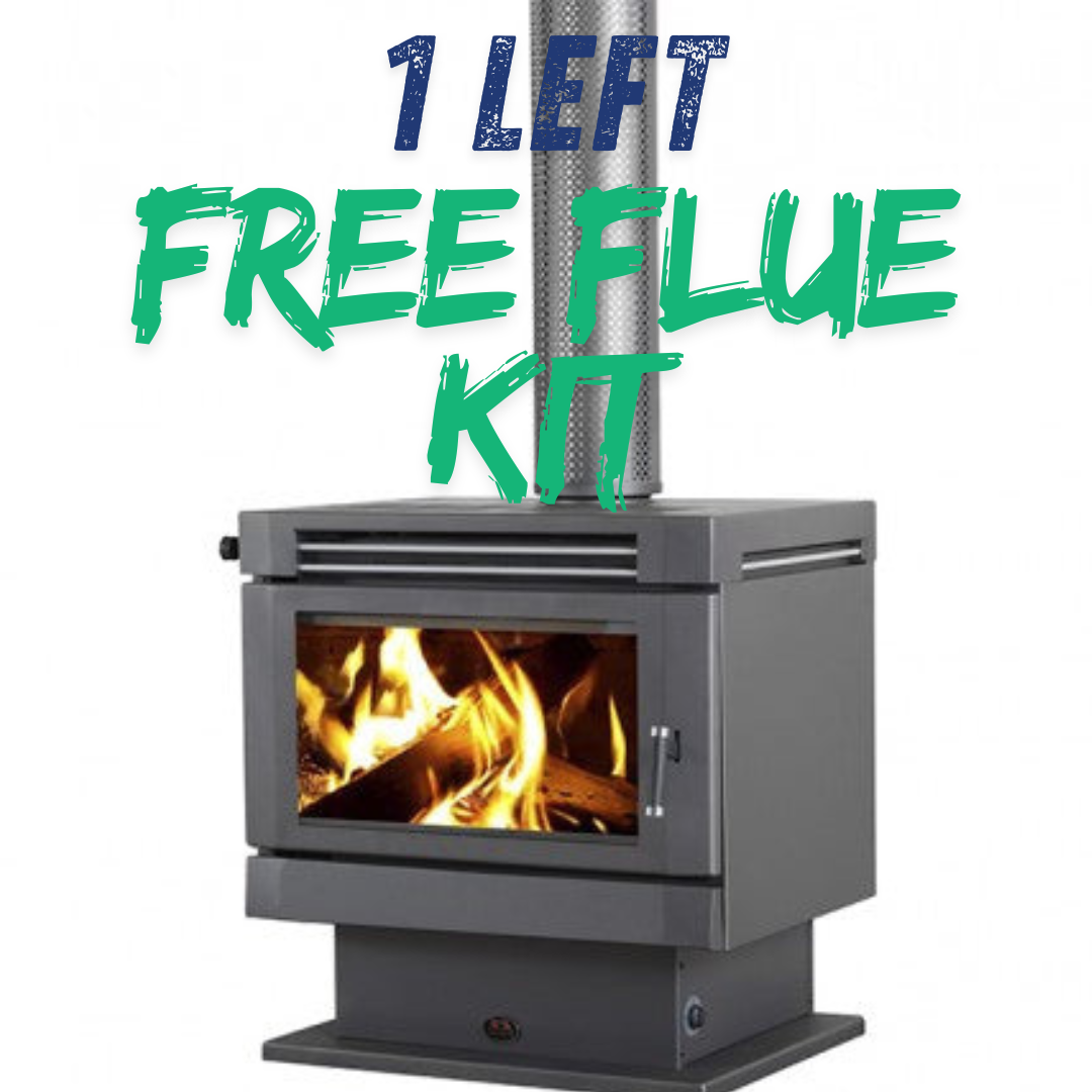 Saxon Mahogany Freestanding Wood Heater