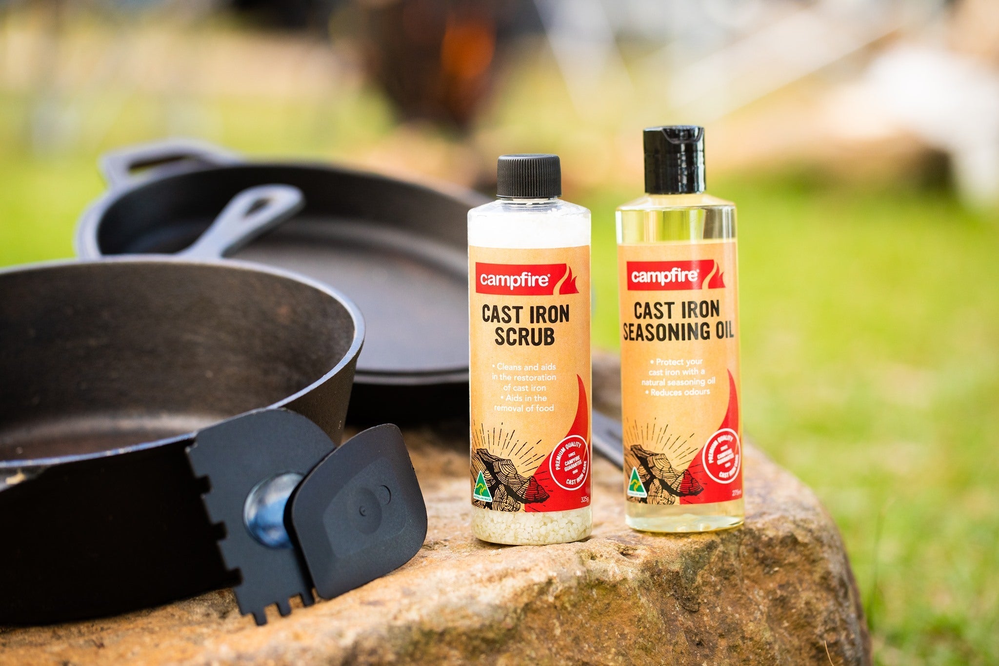 Campfire Cast Iron Scrub