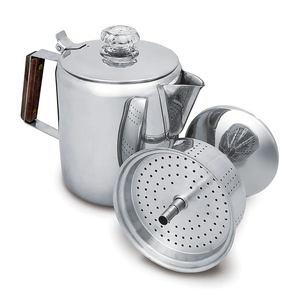 Campfire Stainless Steel 6 Cup Coffee Percolator