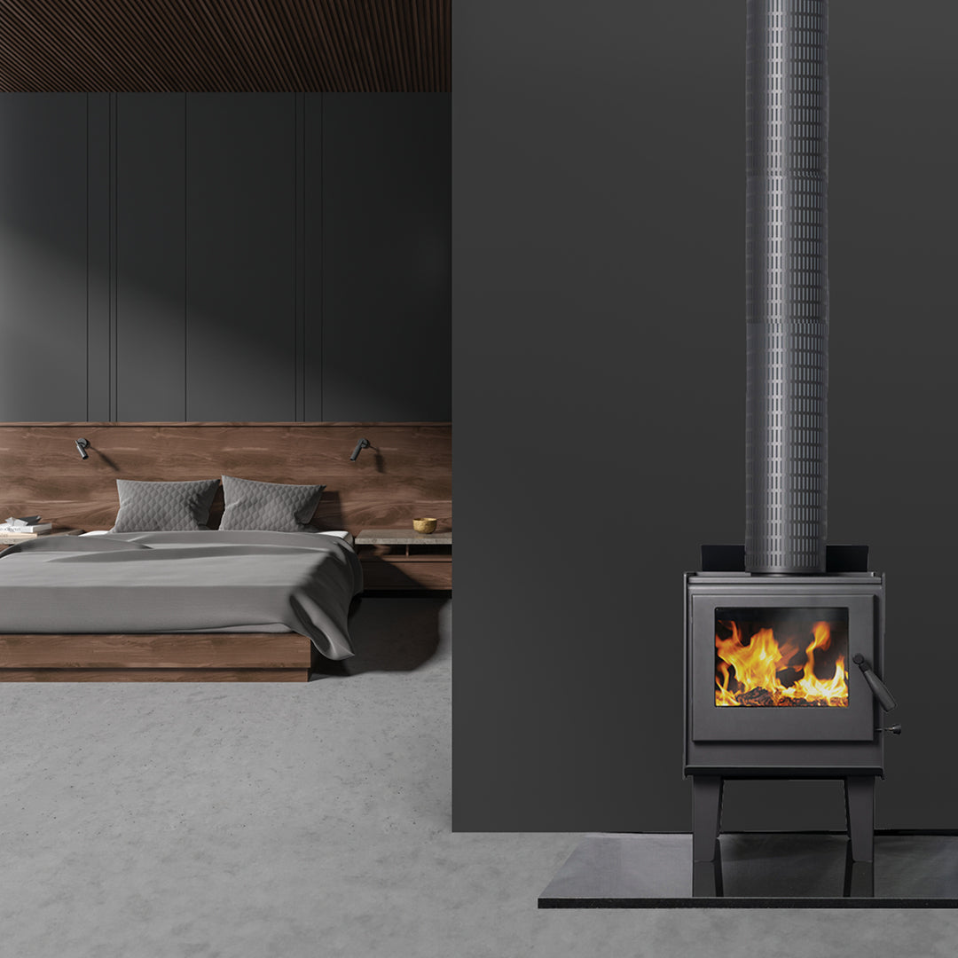 Coonara Aussie Radiant with Legs and Trivet - Freestanding Woodheater