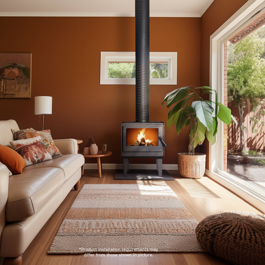 Coonara Aussie Legend w Legs - Freestanding Woodheater
