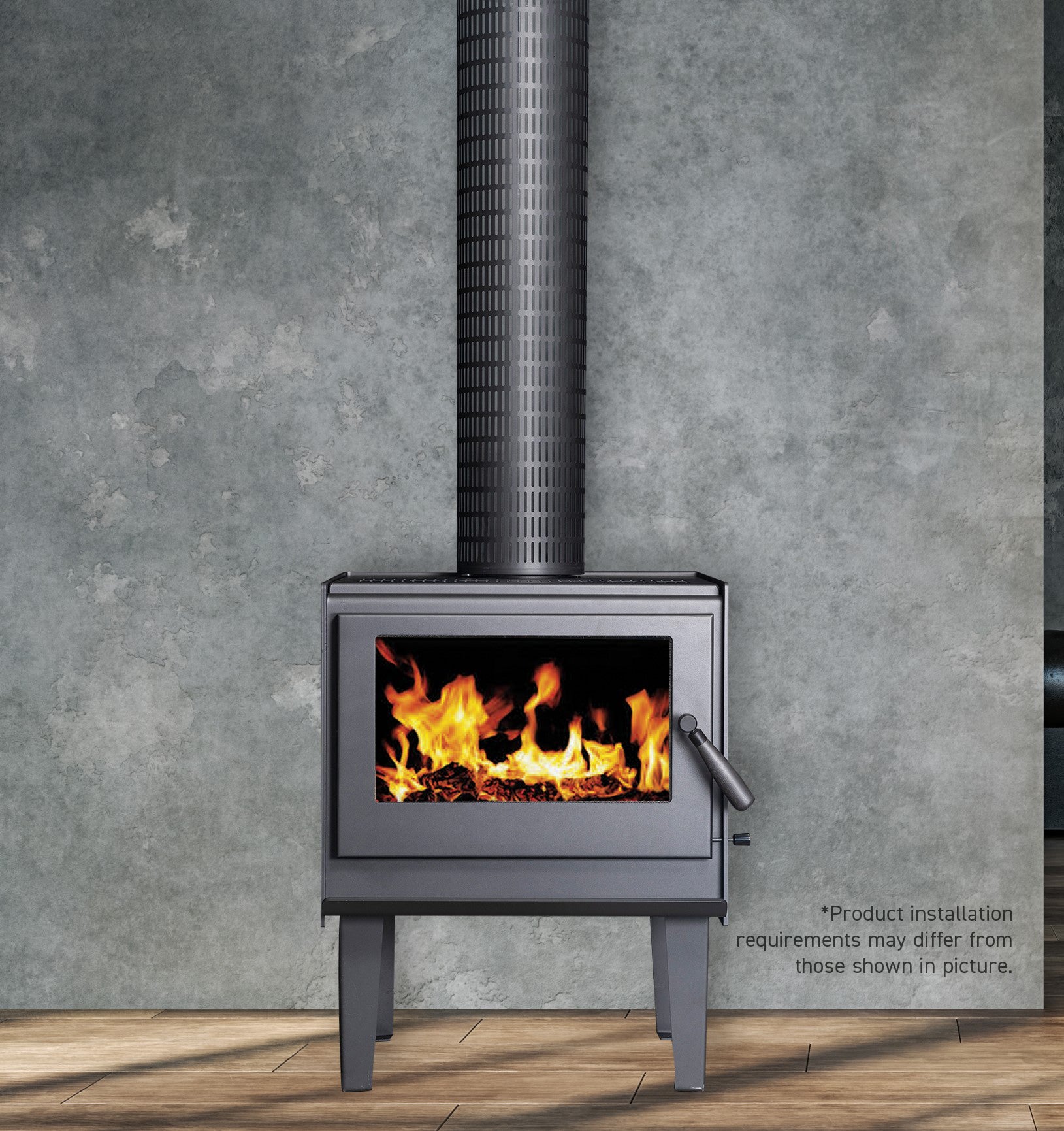 Coonara Aussie Legend w Legs - Freestanding Woodheater