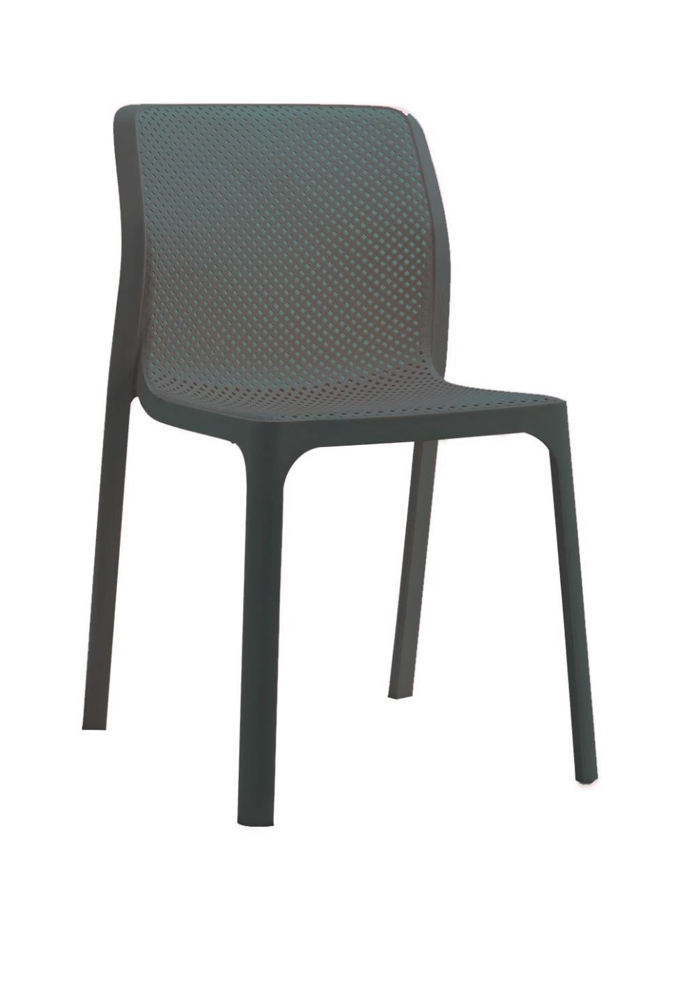 Moulded Resin Chair - Armless
