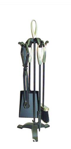 5 Pce tool set blk/pwt 64cm