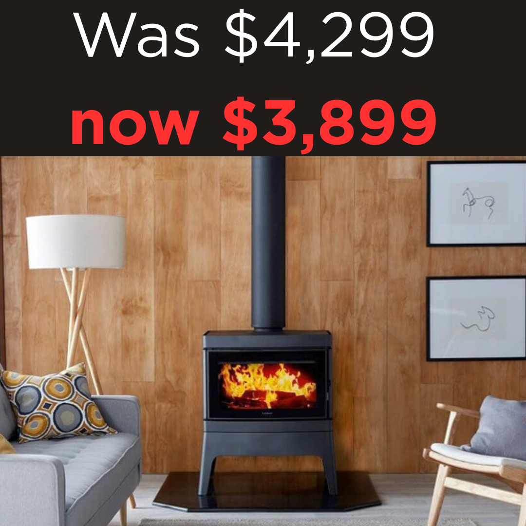 Clean Air Medium Console Wood Heater - Freestanding