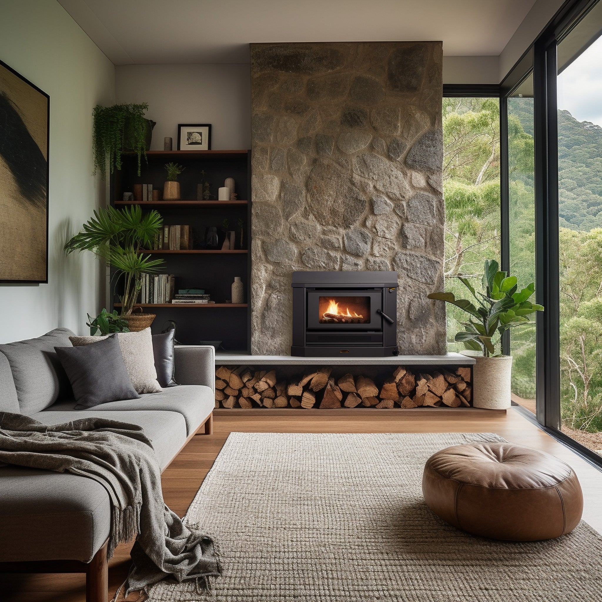 Coonara Compact - Inbuilt Wood Heater