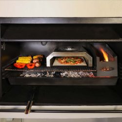 Jetmaster Contractor Built-in Wood Fired BBQ and Fire Place