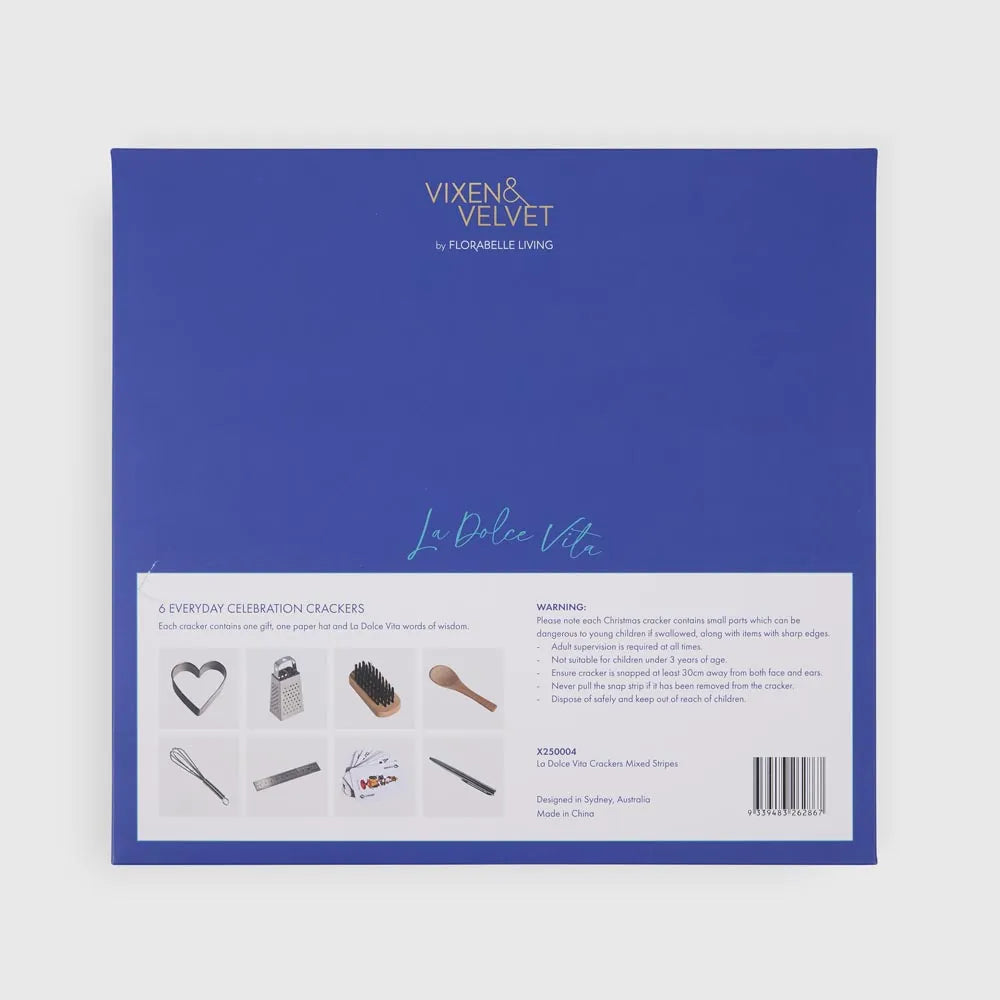 La Dolce Vita Crackers Mix Stripes