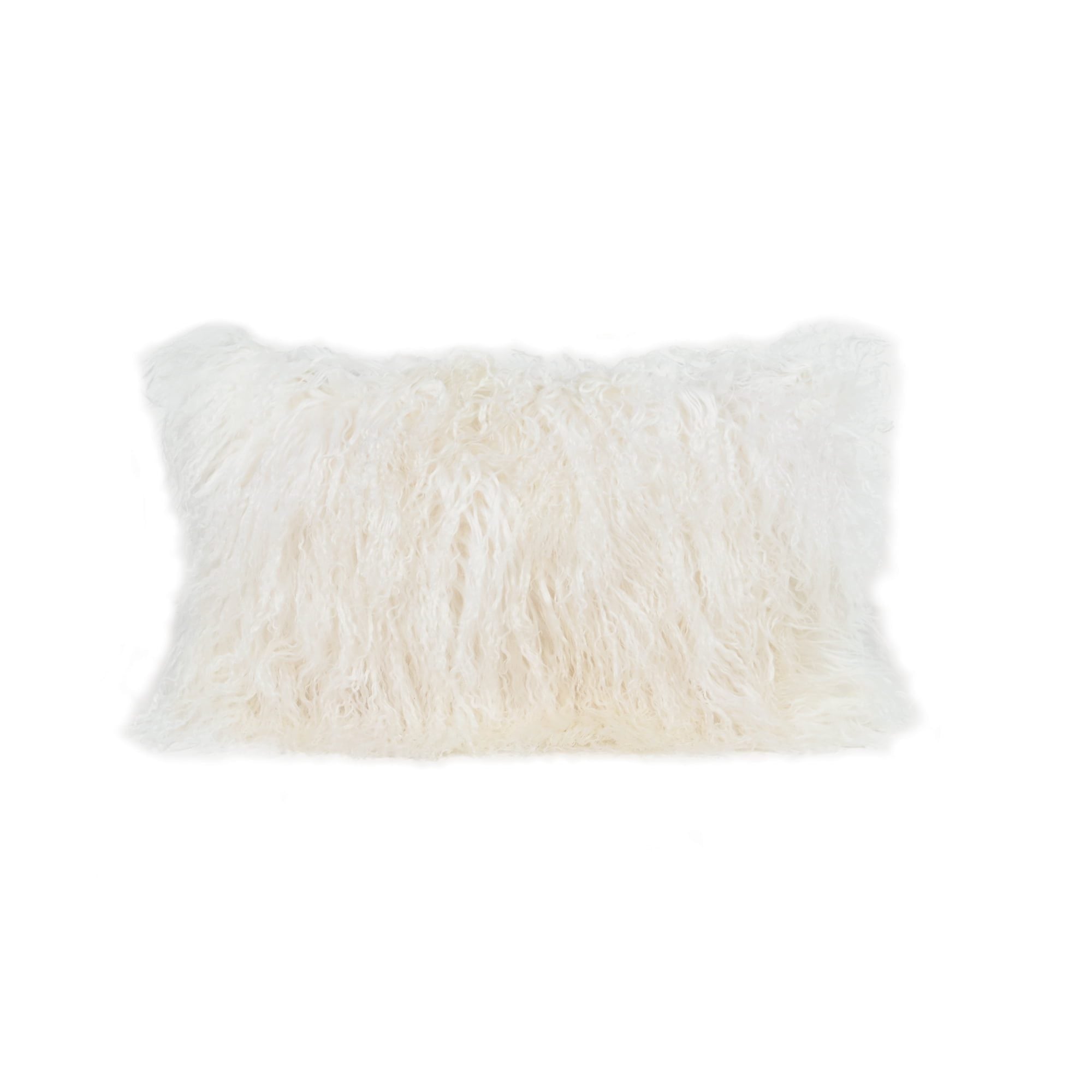 Tibetan Fur - Natural White - Rectangle