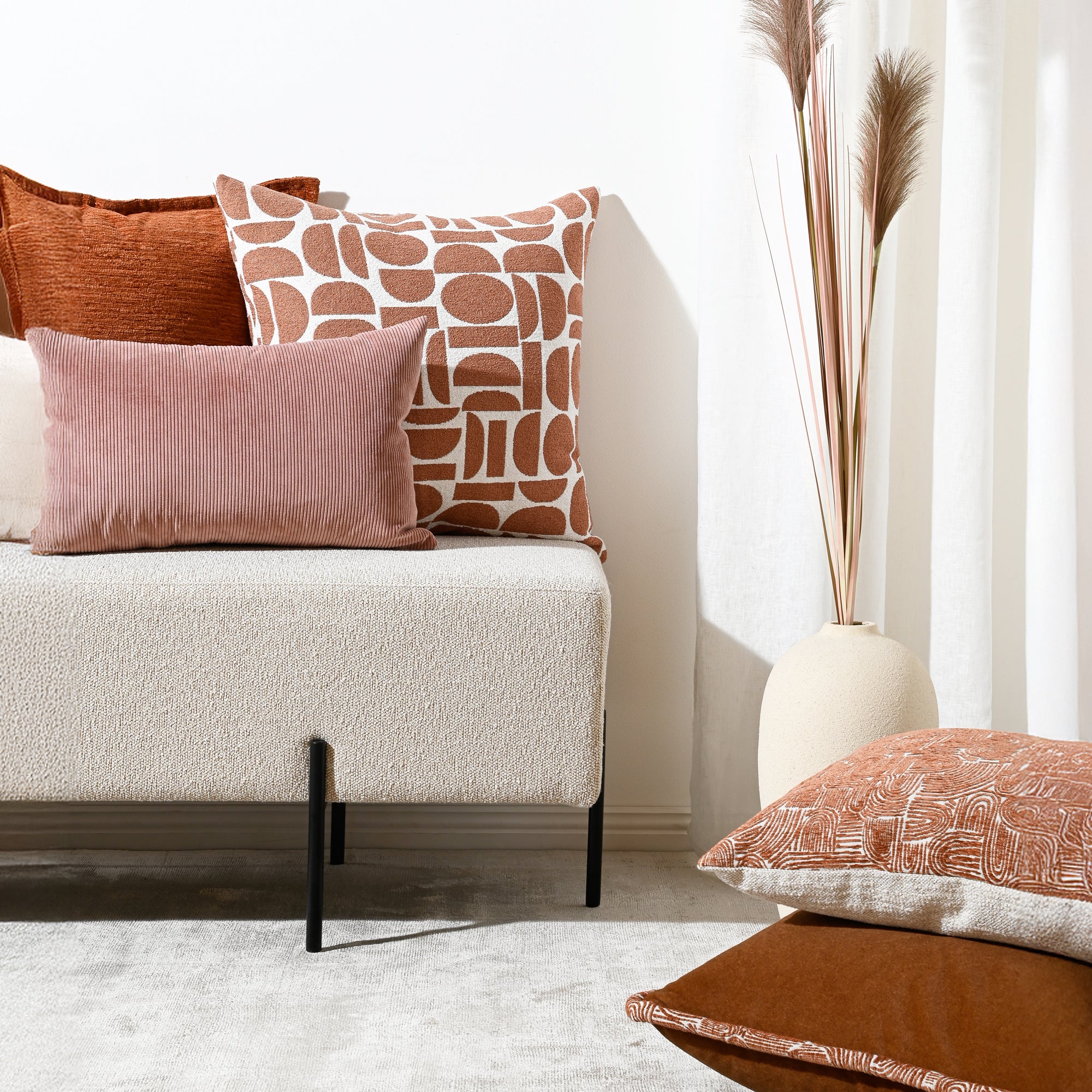 Toba Mohair Cushion - Square