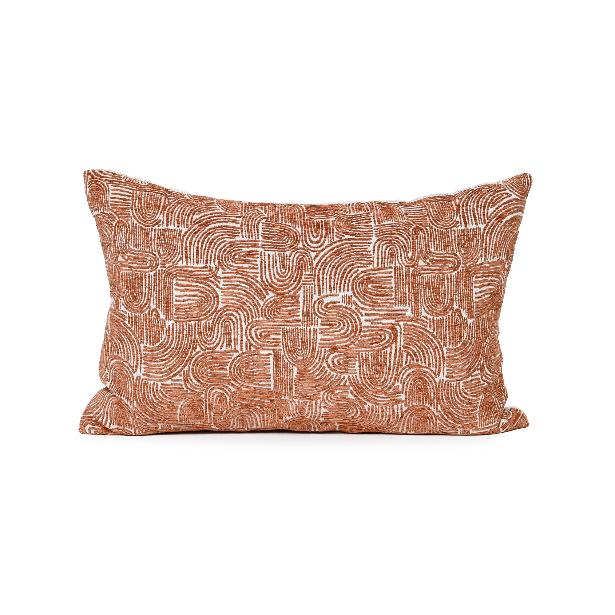 Rusted Swirl Cushion - Rectangle