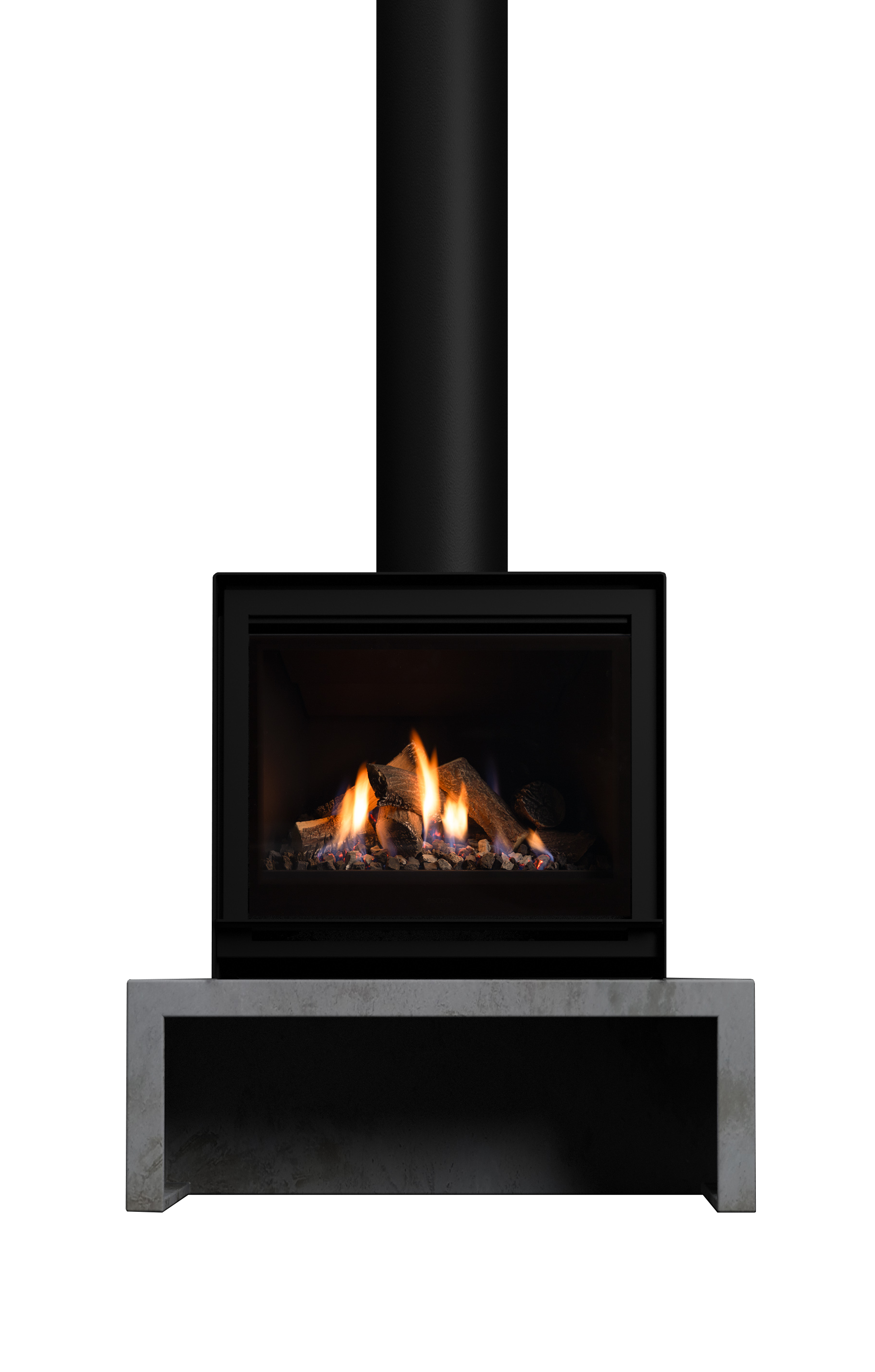 Escea DFS Range - Freestanding Gas Insert Fireplace