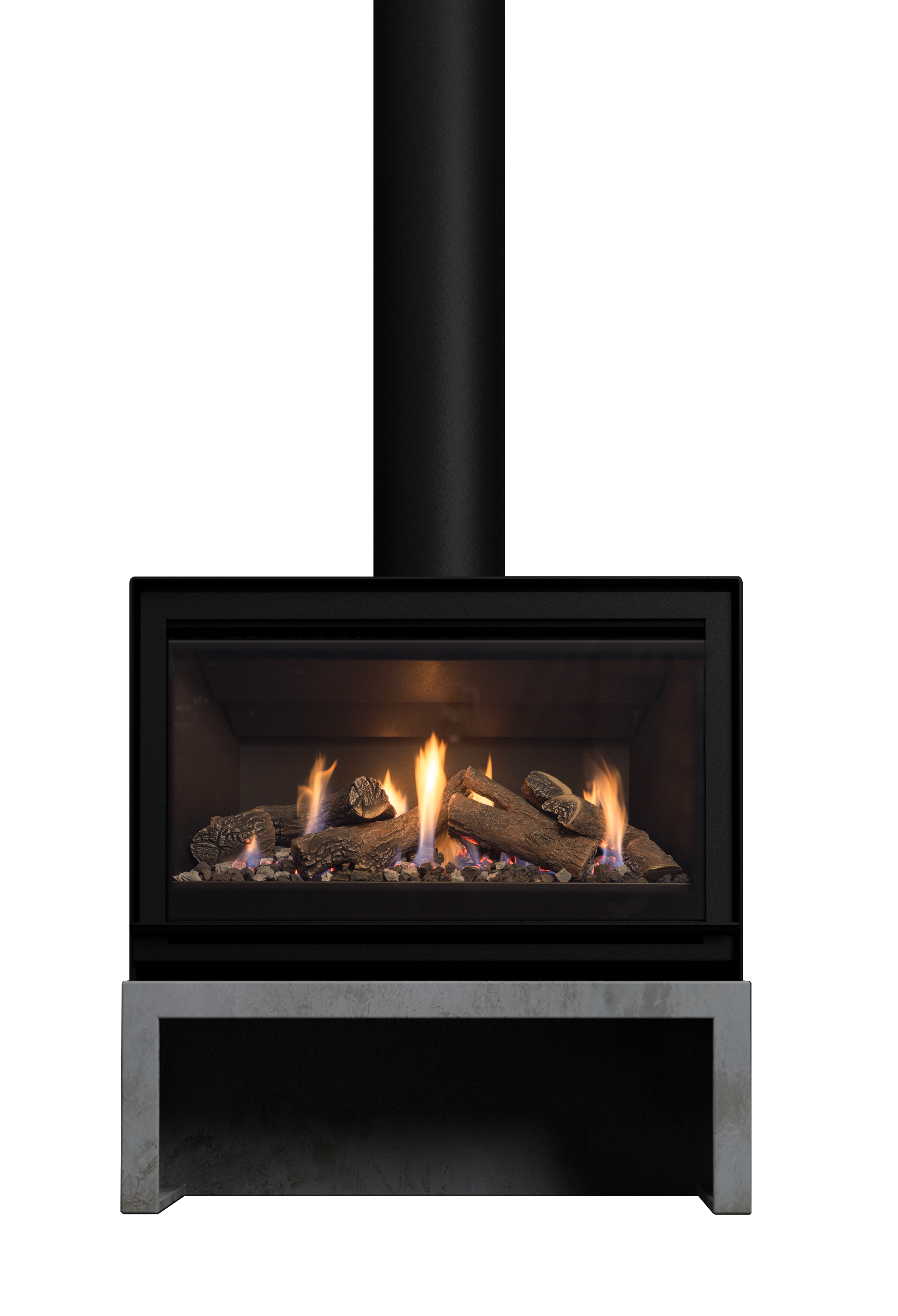 Escea DFS Range - Freestanding Gas Insert Fireplace