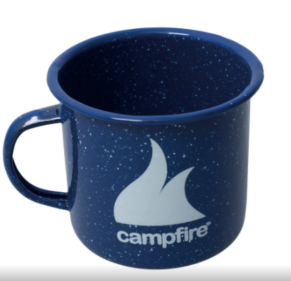 9cm Enamel Mug - Navy