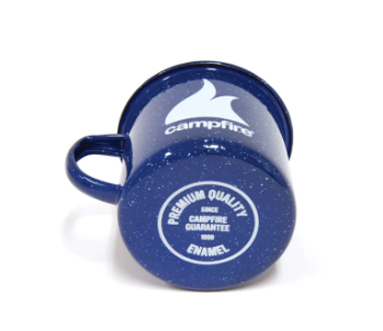 9cm Enamel Mug - Navy