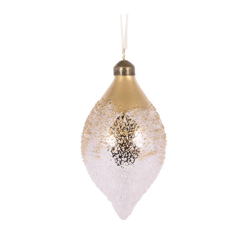 Metallic Ombre Bubbles Drop Bauble