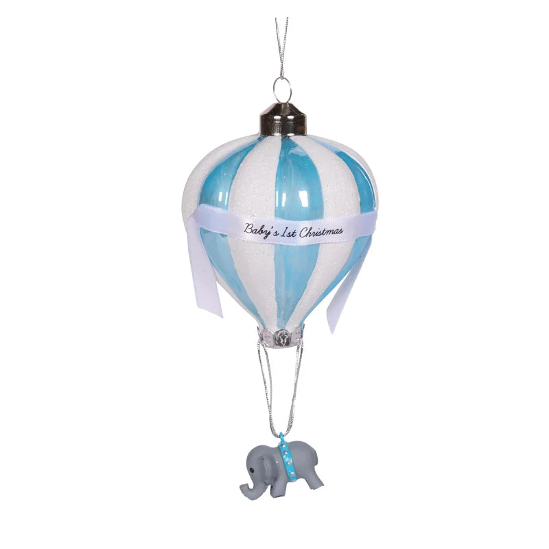 Baby's 1st Christmas Ornament - Blue
