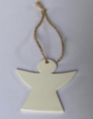 Lucia Ceramic Christmas Tree Hanging Ornament -Angel