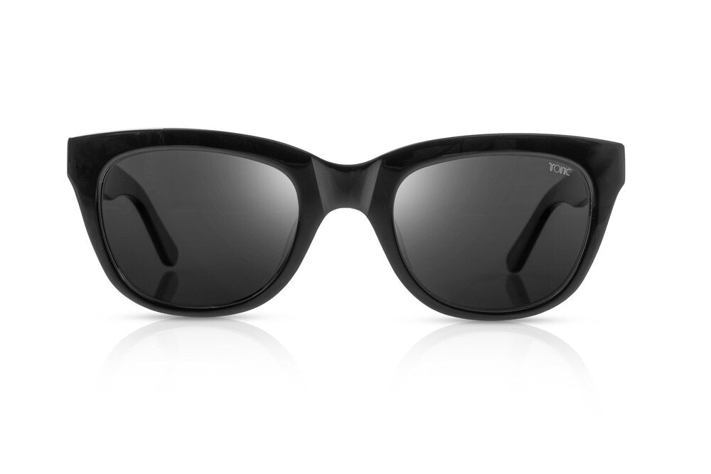 Tonic Flemington Sunglasses - Shiny Black - Photochromic Grey Lens