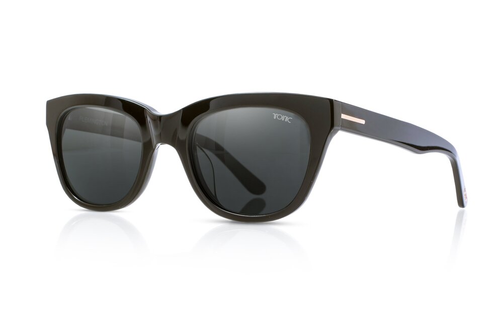Tonic Flemington Sunglasses - Shiny Black - Photochromic Grey Lens