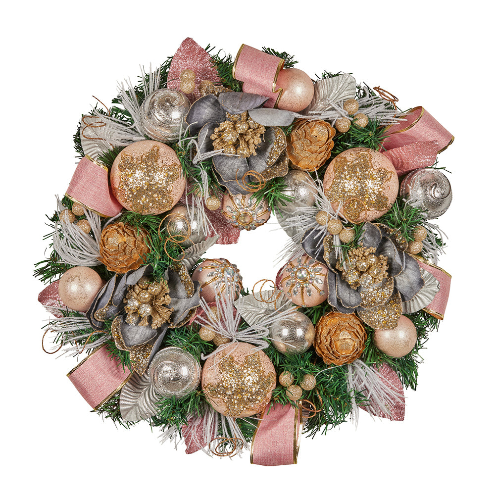 Wreath Christmas Blush