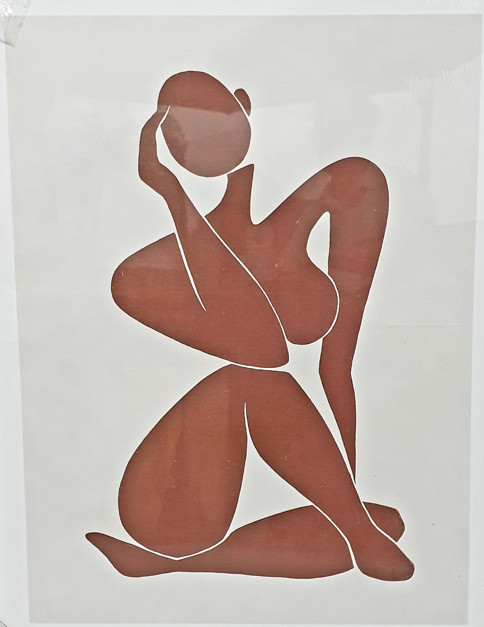 Riya Print w Frame 90x70x4cm