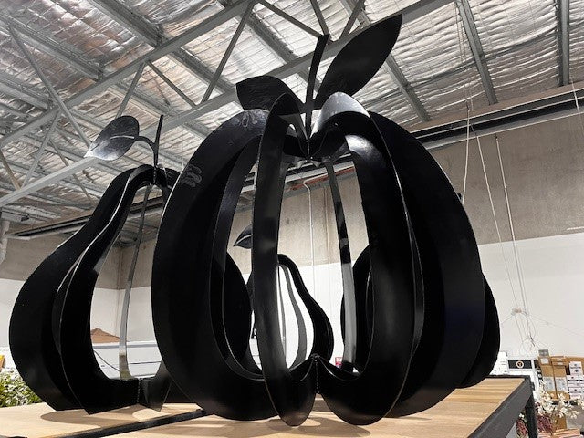 Apple Garden Art - Black