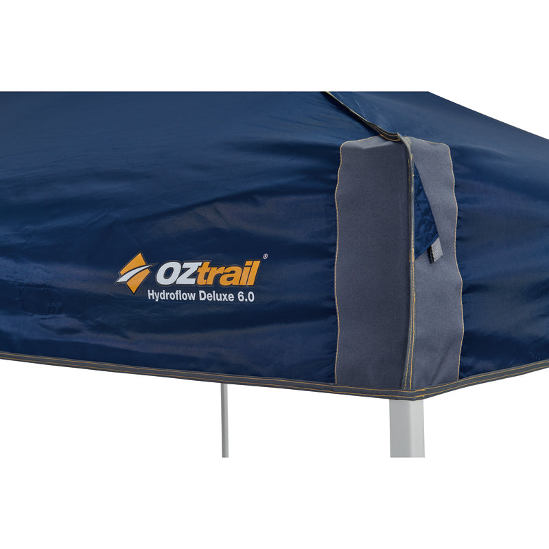 Oztrail Hydroflow Deluxe Gazebo 6.0m Blue