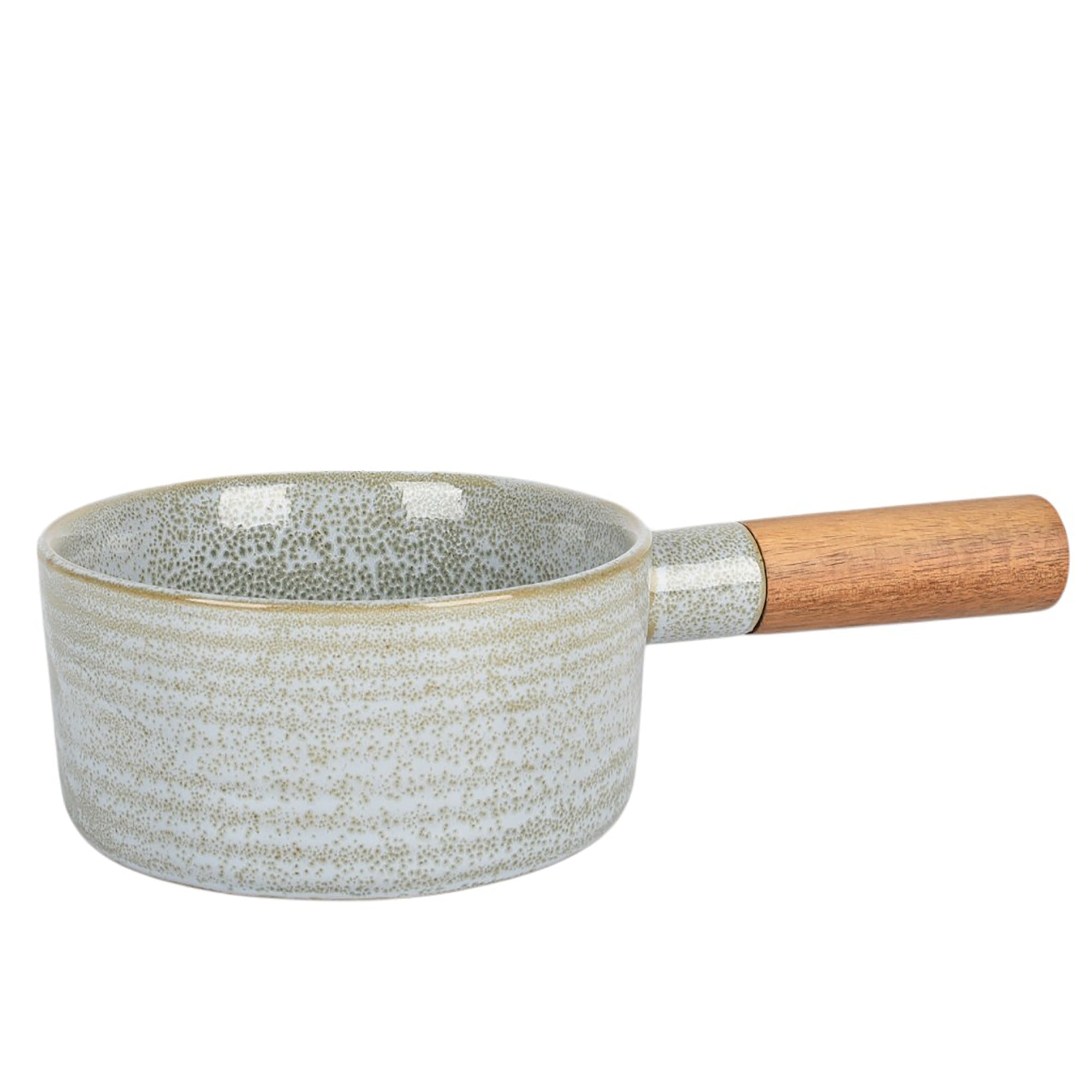 Cuzina Reactive Ceramic Handled Bowl