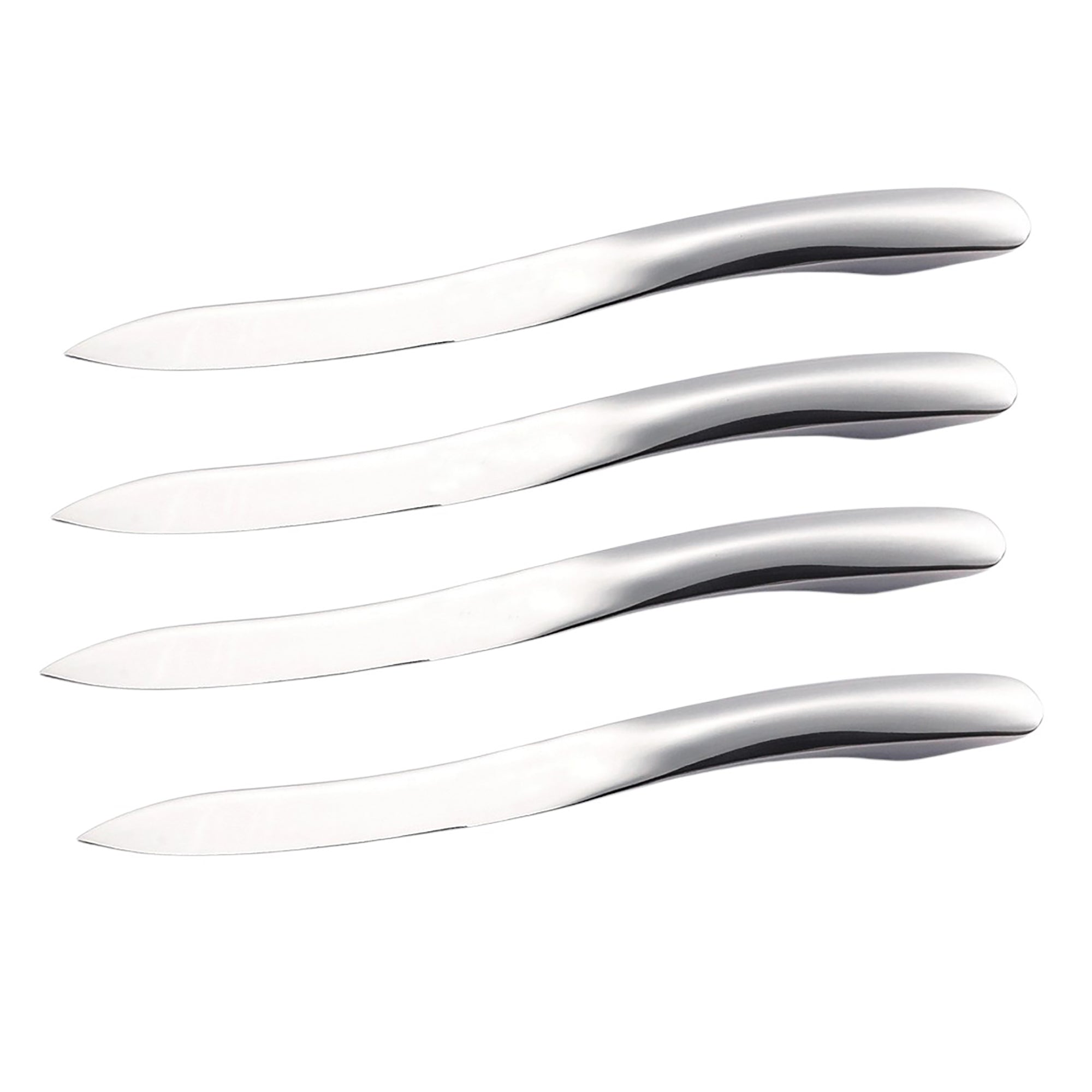 Stainless Steel Steak Knives - Set of 4.