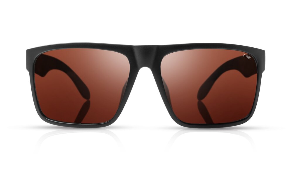 Tonic Outback Sunglasses - Matt Black - Photochromic Copper Lens
