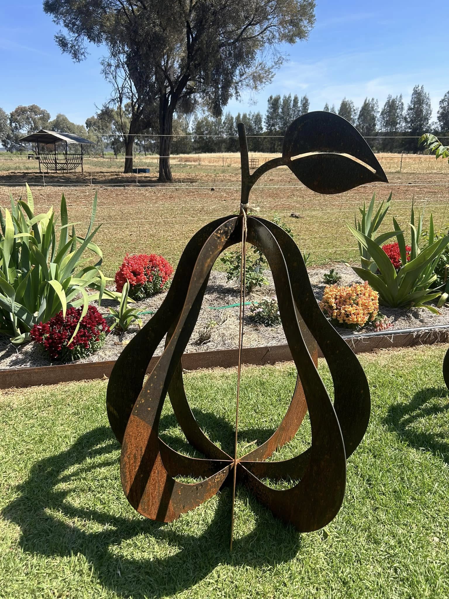 Pear Garden Art - Rust