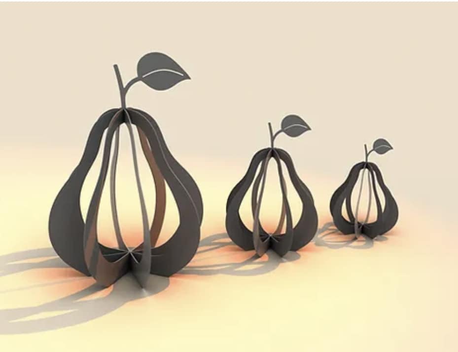 Pear Garden Art - Rust