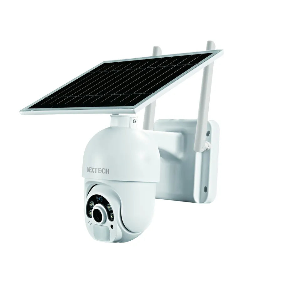 Nextech 1080p Battery Powered PTZ Smart Wi-Fi Camera with Solar Panel