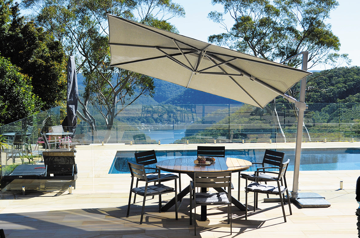 Regis Cantilever Octagonal Umbrellas