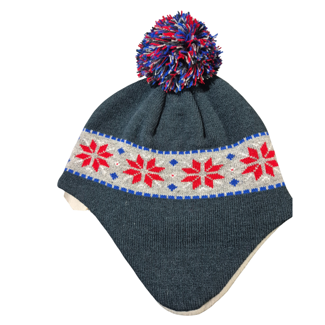 Snowflake Design Beanie