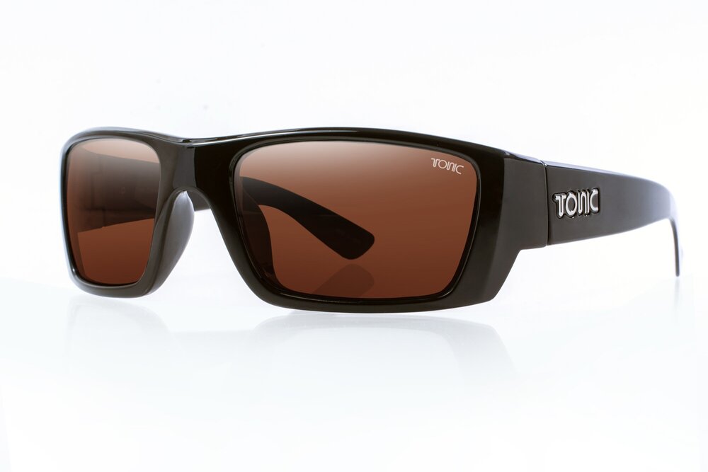 Tonic Rise Sunglasses - Matt Black - Photochromic Copper Lens