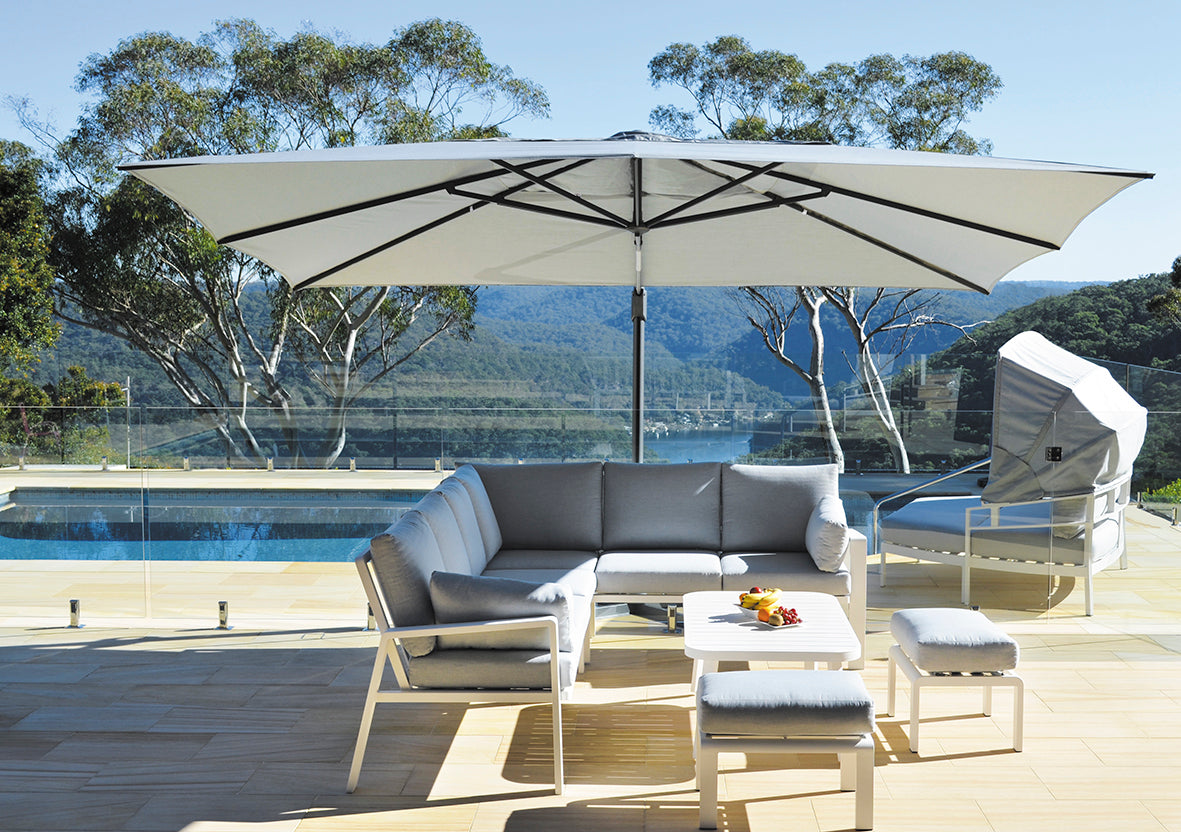 Savannah Cantilever Charcoal - 3x4m