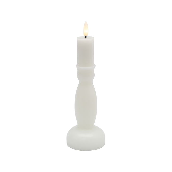 Flicka LED Candle Stick - White Small