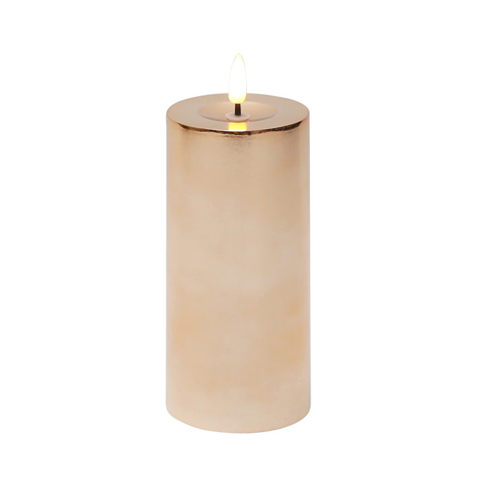 Glow Electroplated Pillar Copper Large