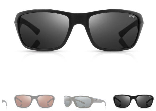 Tonic Rush Sunglasses - Matt Black - Photochromic Grey Lens