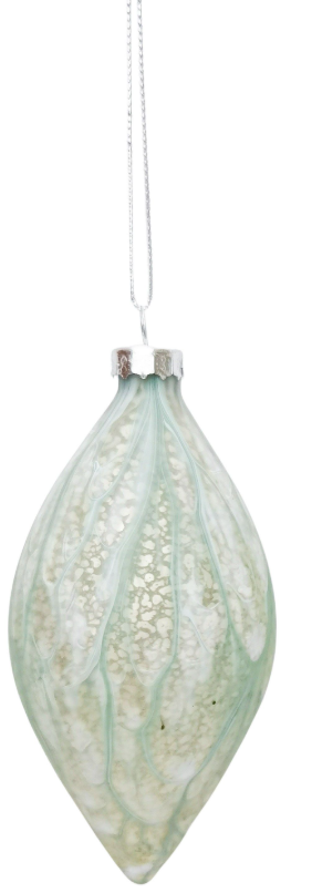 Sea Foam Teardrop/Onion Green