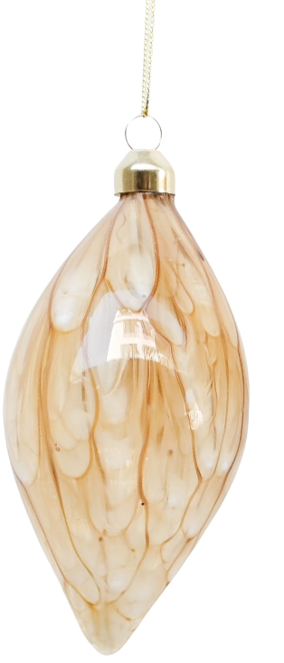 Speckle Glass Teardrop