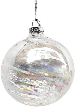 Swirl Glass Baubles