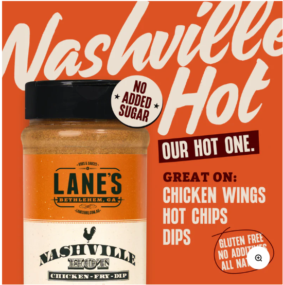 Lane's Nashville HOT Chicken Fry